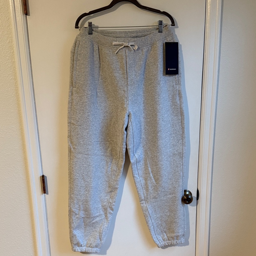 Lululemon Men’s Steady State Joggers, Grey, Size M, NWT